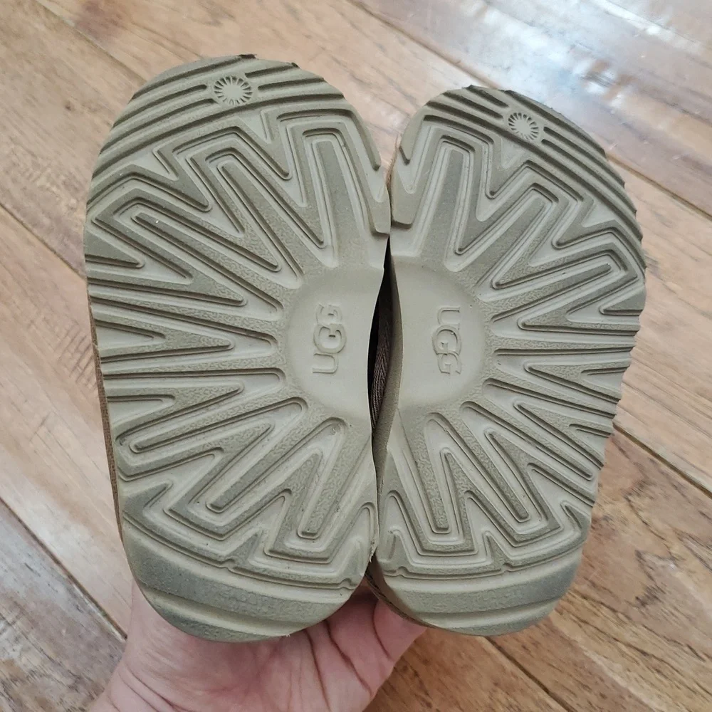 UGG Neumel Tan Zip Booties